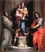 Andrea del Sarto Madonna of the Harpies painting